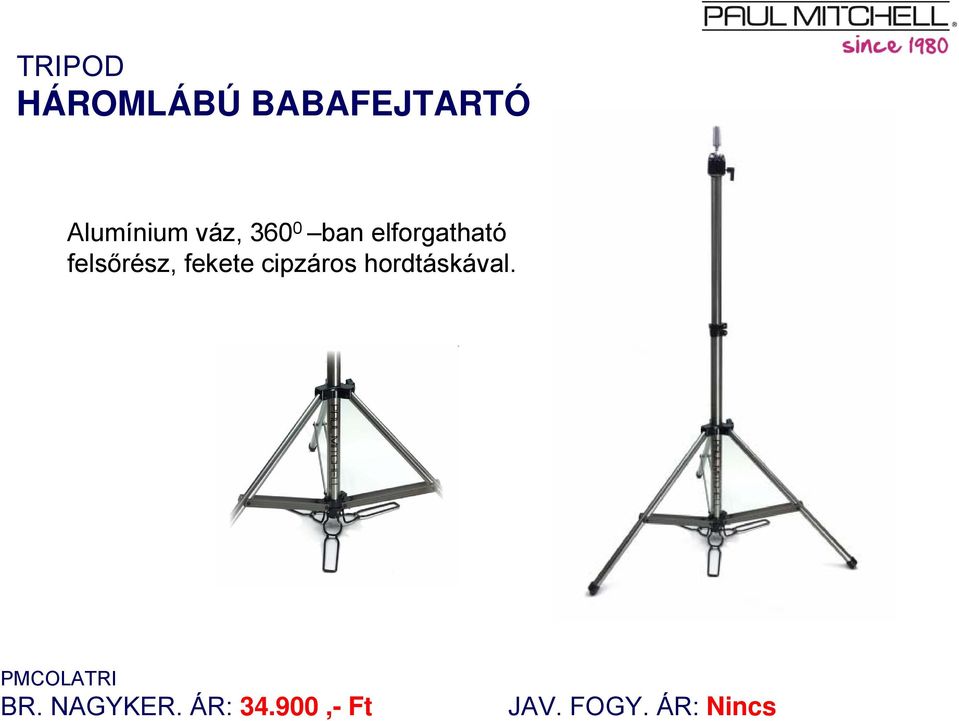 elforgatható felsőrész, fekete