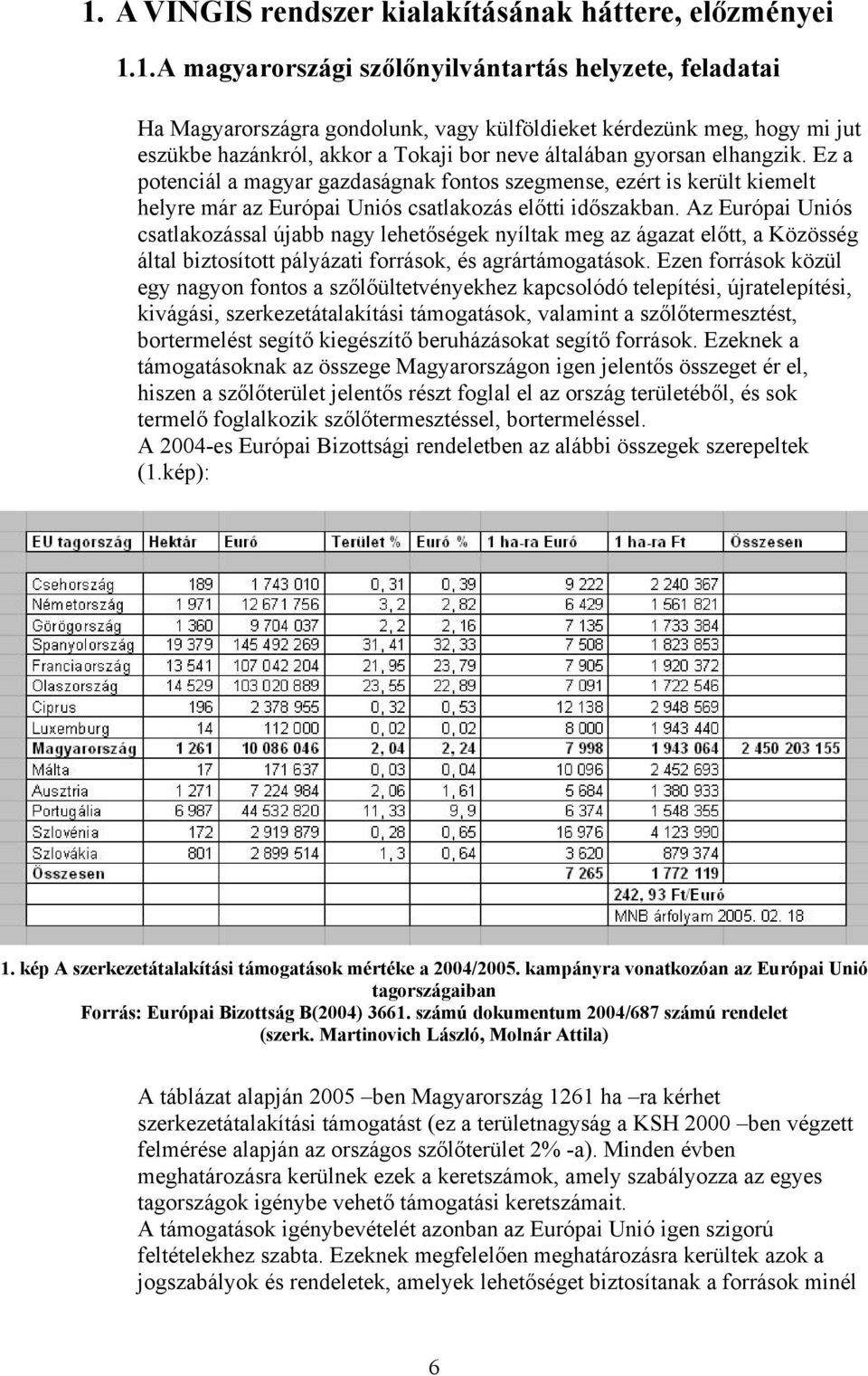 Az Európai Uniós csatlakozással újabb nagy lehetőségek nyíltak meg az ágazat előtt, a Közösség által biztosított pályázati források, és agrártámogatások.