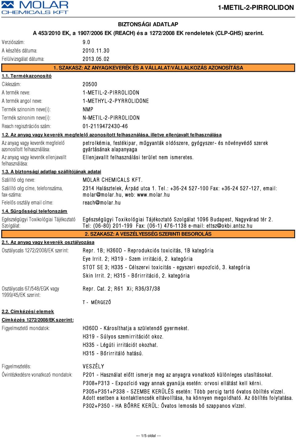 P IR R OLIDON 1-METHYL-2-