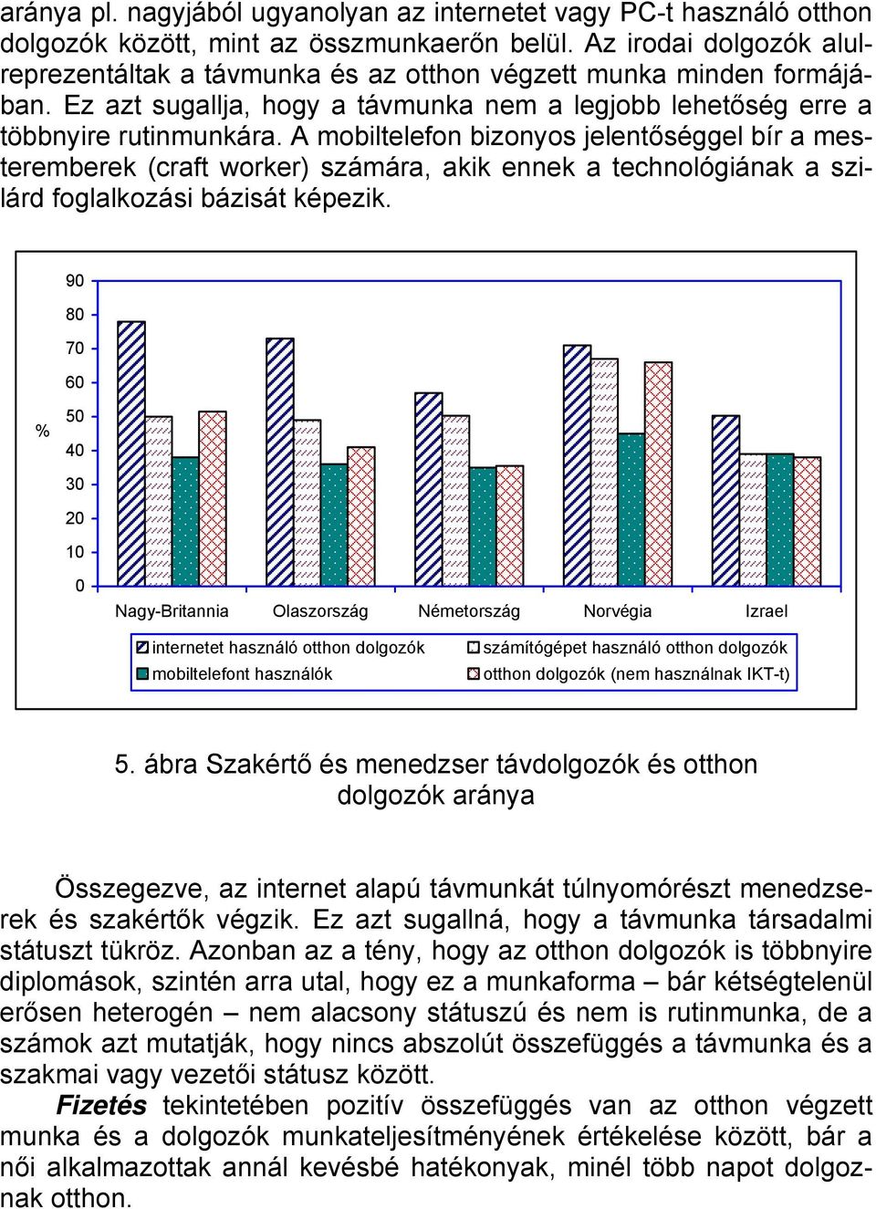 A mobiltelefon bizonyos jelentőséggel bír a mesteremberek (craft worker) számára, akik ennek a technológiának a szilárd foglalkozási bázisát képezik.