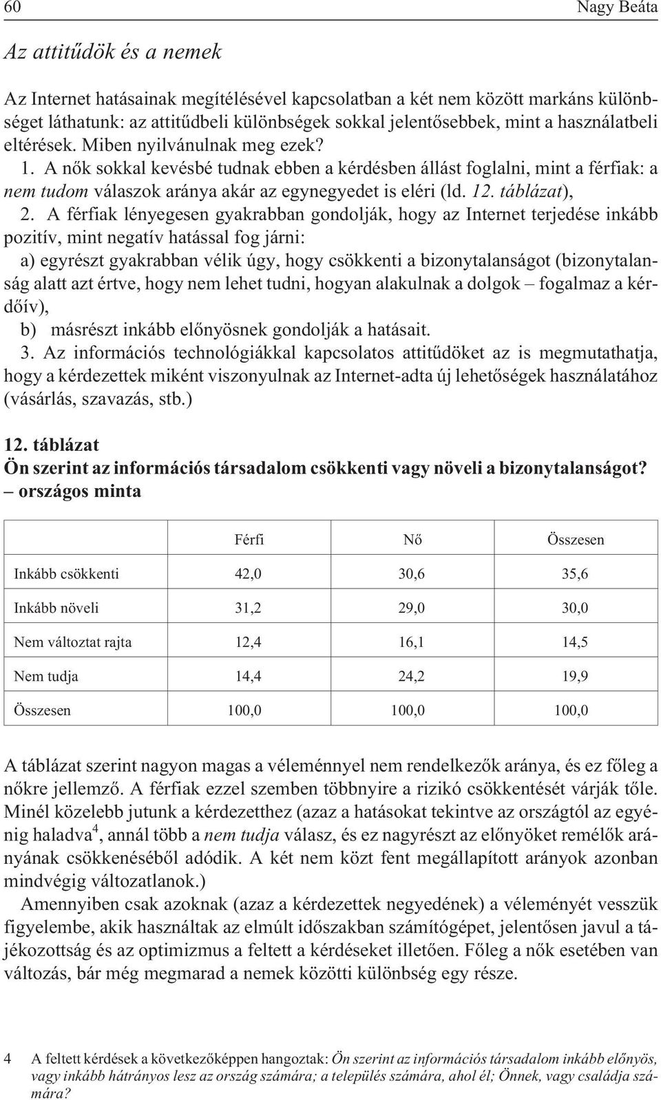 12. táblázat), 2.