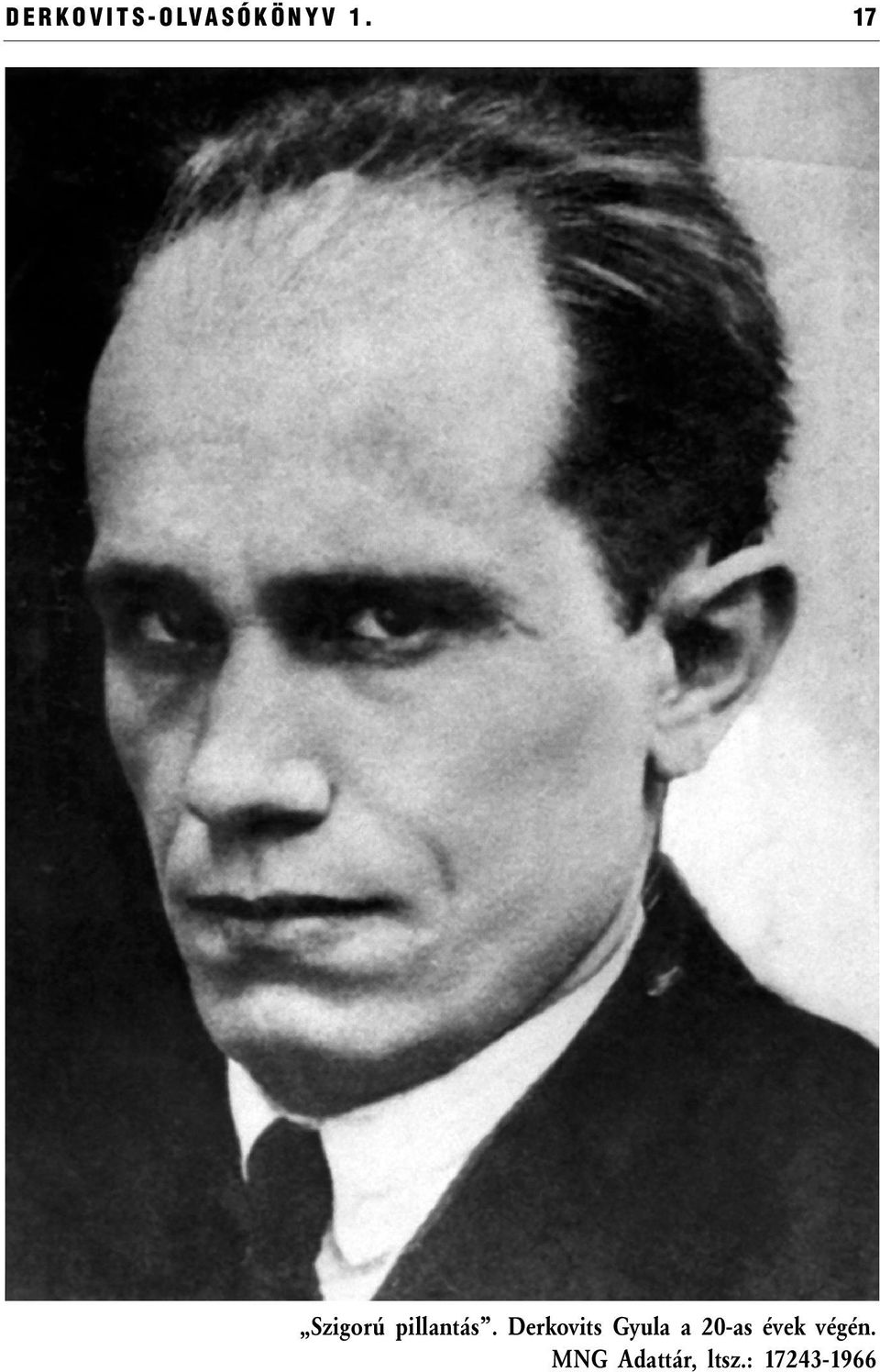 Derkovits Gyula a 20-as évek