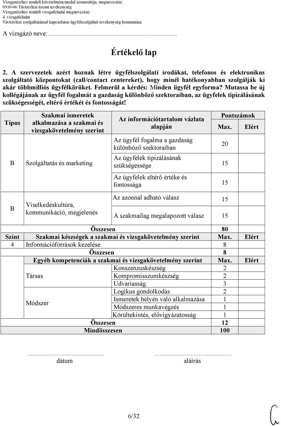 ügyfélkörüket. Felmerül a kérdés: Minden ügyfél egyforma?