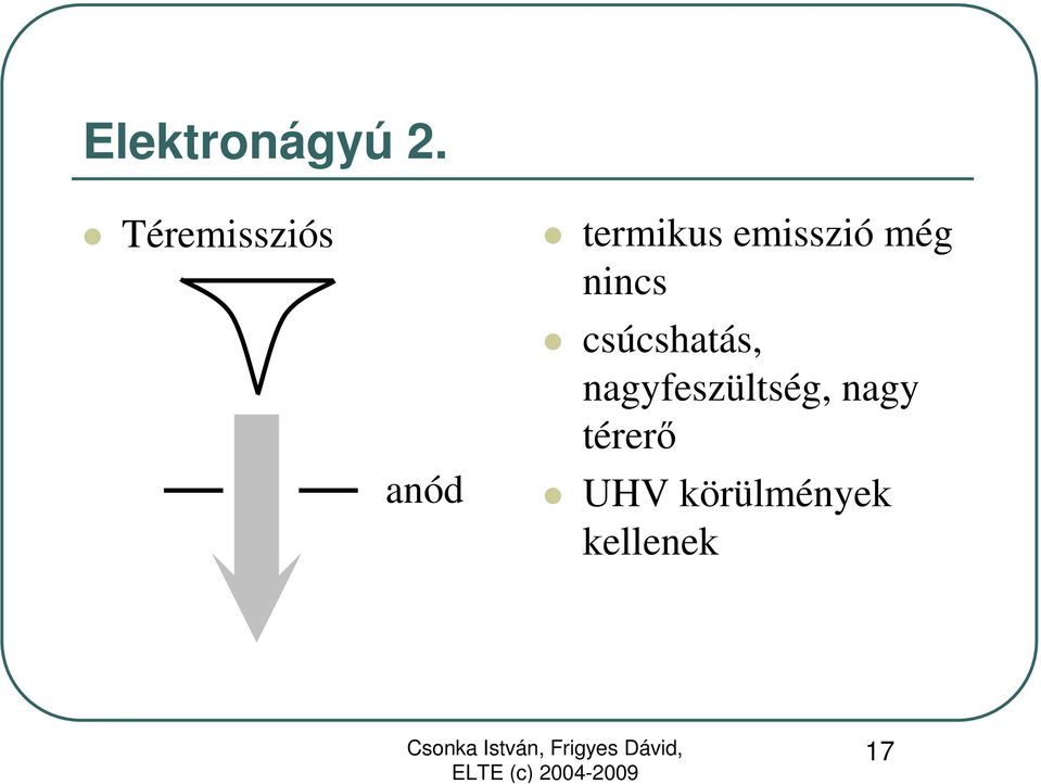 emisszió még nincs csúcshatás,