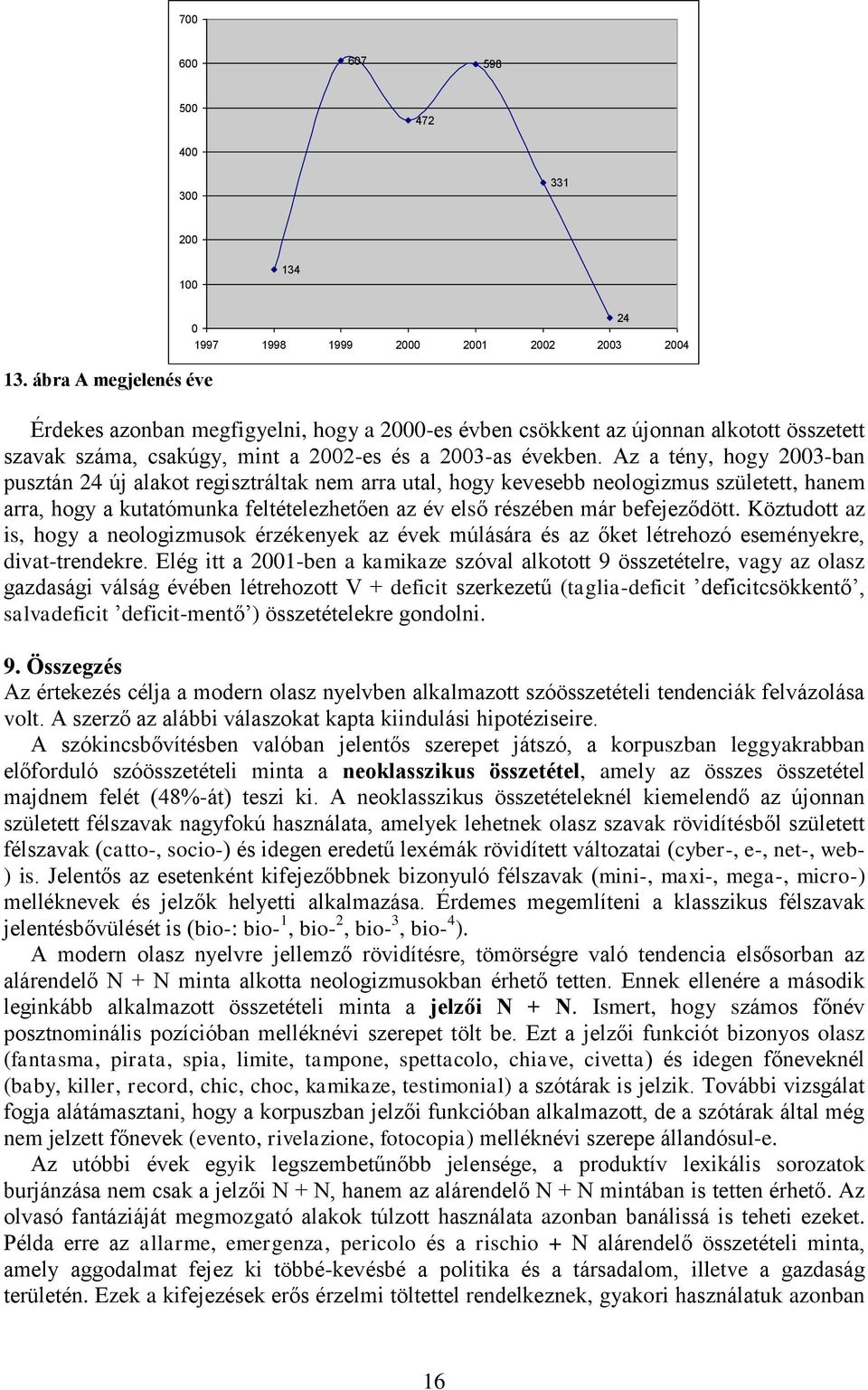 2003-as években.