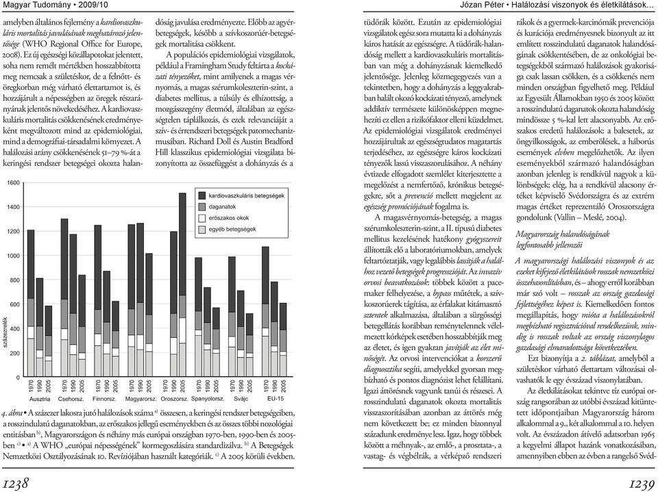 öregek részarányának jelentős növekedéséhez. A kardiovaszkuláris mortalitás csökkenésének eredményeként megváltozott mind az epidemiológiai, mind a demográfiai-társadalmi környezet.