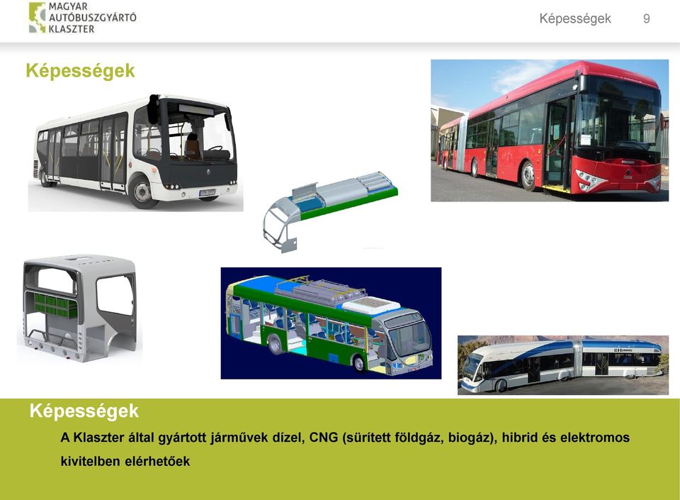 dízel, CNG (sürített földgáz,