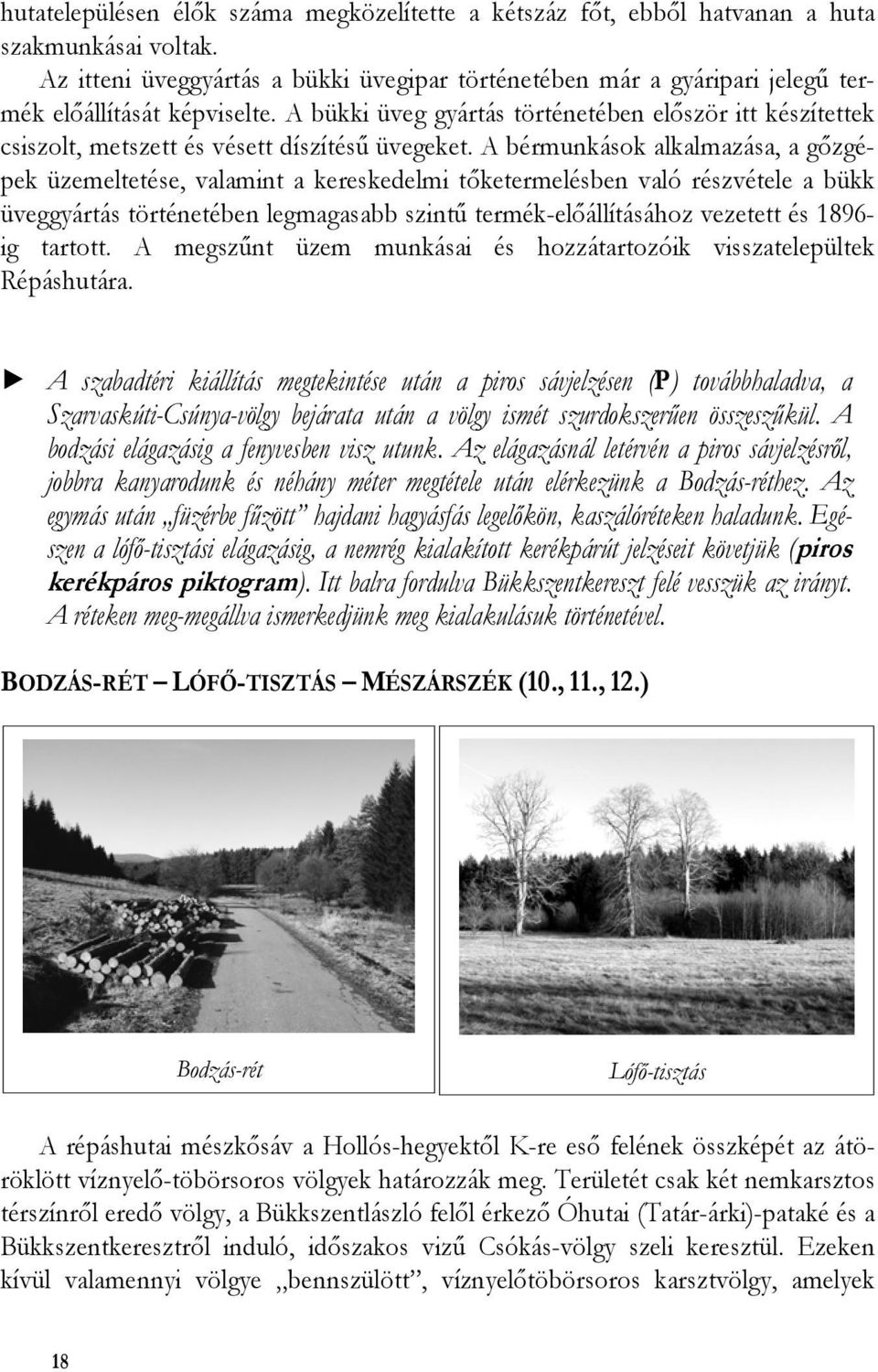 A bükki üveg gyártás történetében először itt készítettek csiszolt, metszett és vésett díszítésű üvegeket.