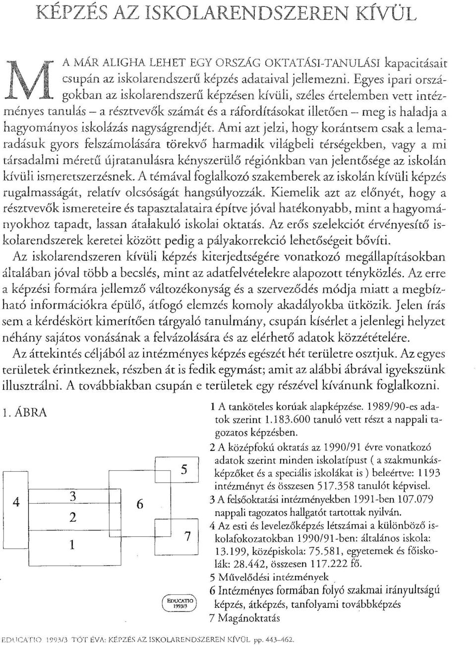 hogy korántsem csak a lemaradásuk gyors felszámolására törekvő harmadik világbeli térségekben, vagy a mi társadalmi méretú újratanulásra kényszerülő régiónkban van jelentősége az iskolán kívüli