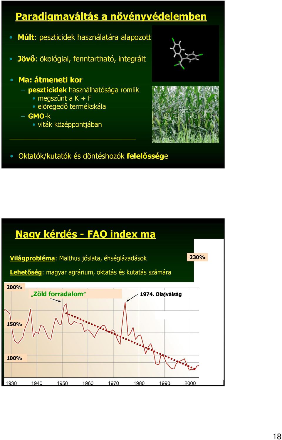 középpontjk ppontjában ktatók/kutat k/kutatók és s döntd ntéshozók felelőss ssége agy kérdk rdés - FA index ma Világprobléma: