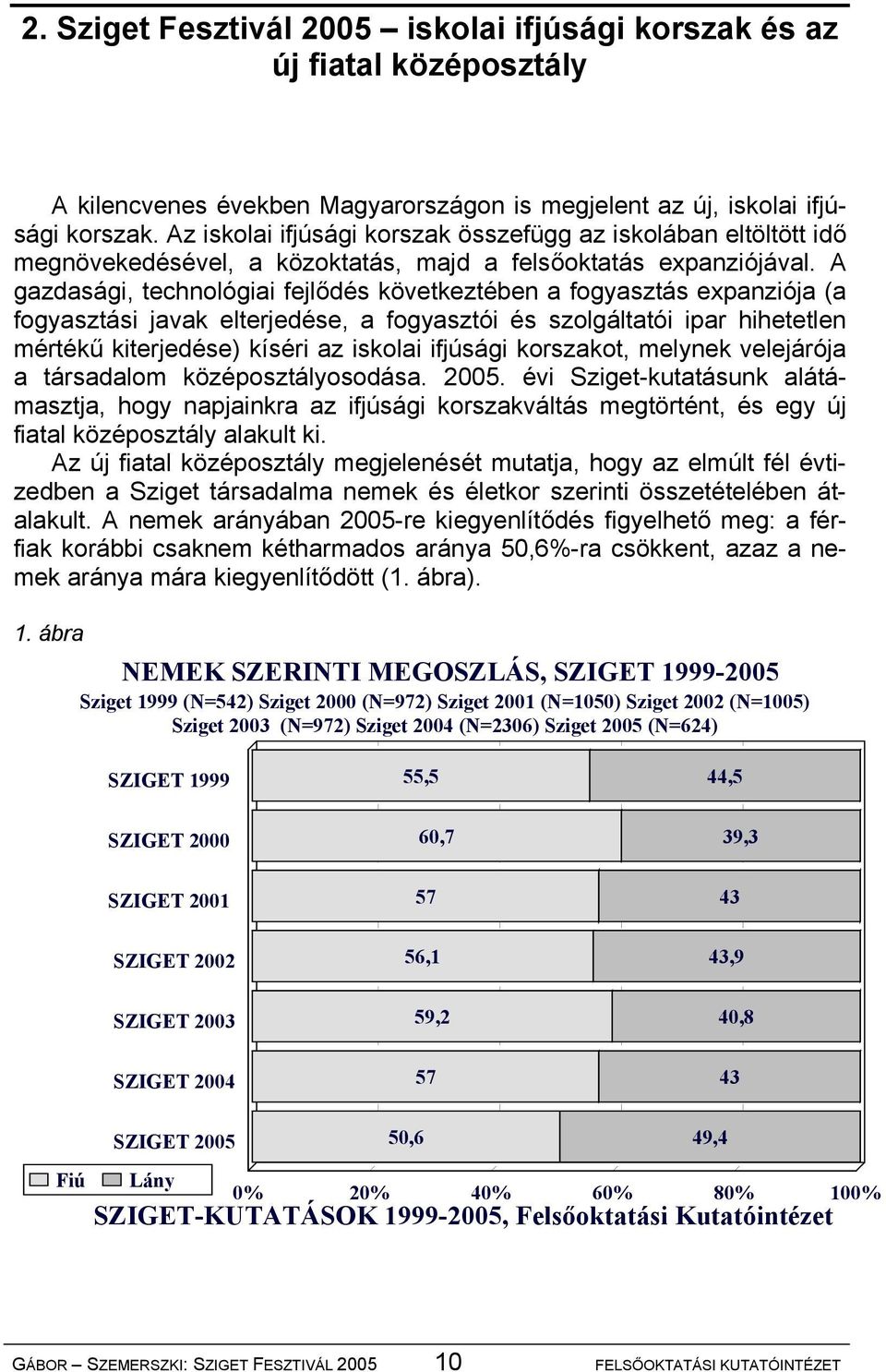 A gazdasági, technológiai fejlődés következtében a fogyasztás expanziója (a fogyasztási javak elterjedése, a fogyasztói és szolgáltatói ipar hihetetlen mértékű kiterjedése) kíséri az iskolai ifjúsági