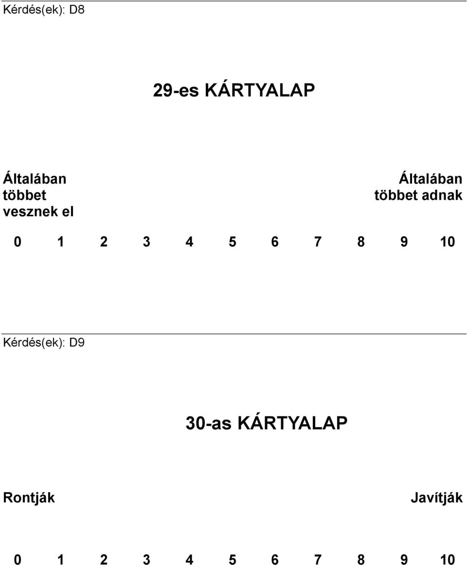 1 2 3 4 5 6 7 8 9 10 Kérdés(ek): D9 30-as