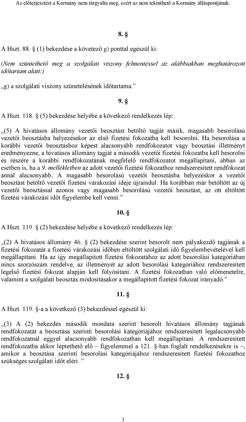 9. A Hszt. 118.