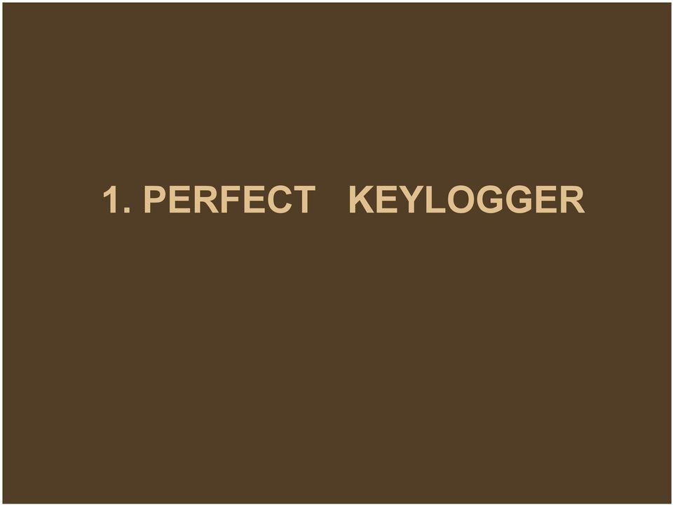 KEYLOGGER