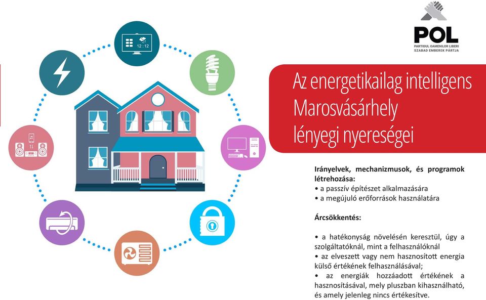 úgy a szolgáltatóknál, mint a felhasználóknál az elveszett vagy nem hasznosított energia külső értékének