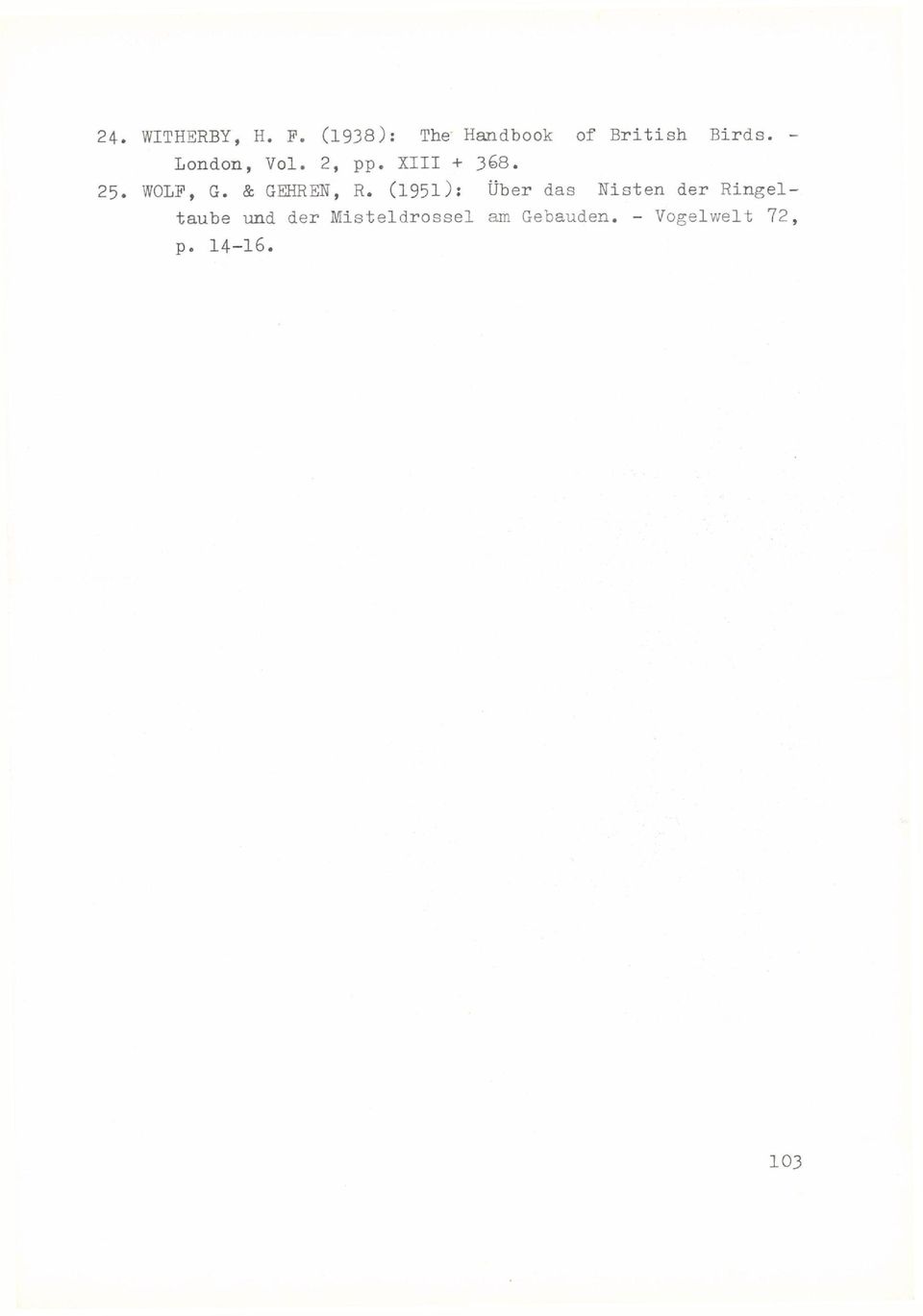 - London, Vol. 2, pp. XIII + 368. 25. WOLF, G.