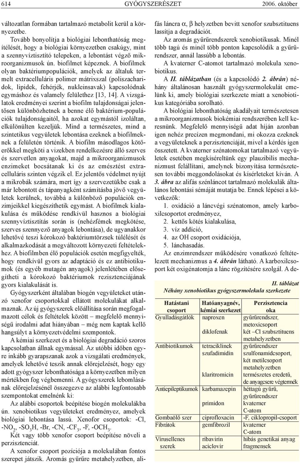 A biofilmek olyan baktériumpopulációk, amelyek az általuk termelt extracelluláris polimer mátrixszal (poliszacharidok, lipidek, fehérjék, nukleinsavak) kapcsolódnak egymáshoz és valamely felülethez