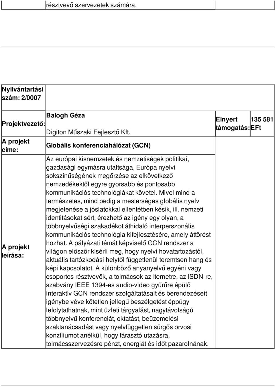 és pontosabb kommunikációs technológiákat követel. Mivel mind a természetes, mind pedig a mesterséges globális nyelv megjelenése a jóslatokkal ellentétben késik, ill.