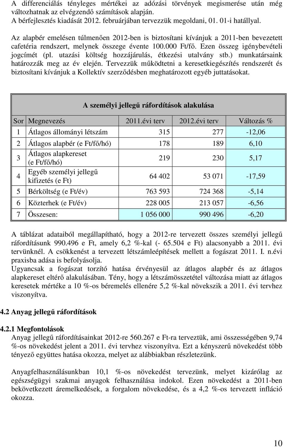 utazási költség hozzájárulás, étkezési utalvány stb.) munkatársaink határozzák meg az év elején.