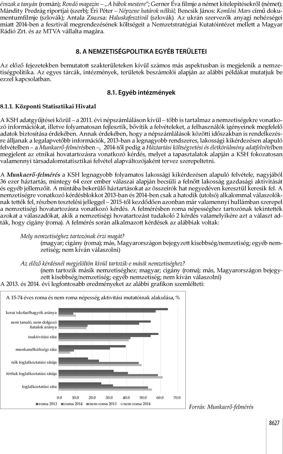 Az ukrán szervezők anyagi nehézségei miatt 2014-ben a fesztivál megrendezésének költségeit a Nemzetstratégiai Kutatóintézet mellett a Magyar Rádió Zrt. és az MTVA vállalta magára. 8.