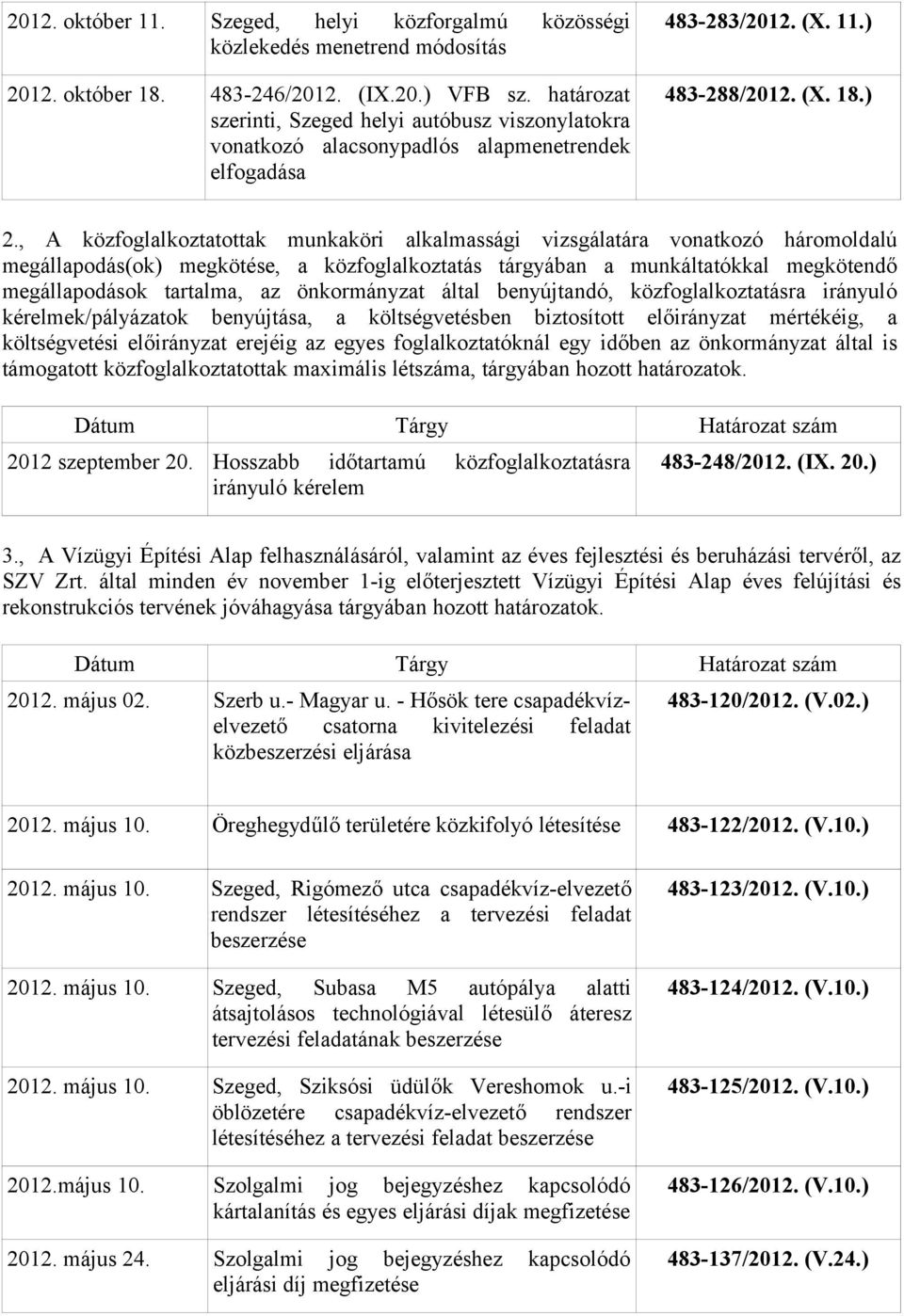 , A közfoglalkoztatottak munkaköri alkalmassági vizsgálatára vonatkozó háromoldalú megállapodás(ok) megkötése, a közfoglalkoztatás tárgyában a munkáltatókkal megkötendő megállapodások tartalma, az