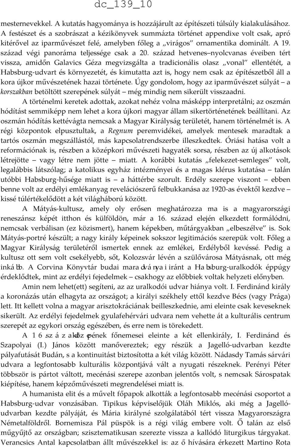század végi panoráma teljessége csak a 20.