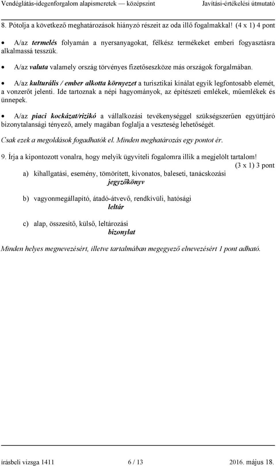 Ide tartoznak a népi hagyományok, az építészeti emlékek, műemlékek és ünnepek.