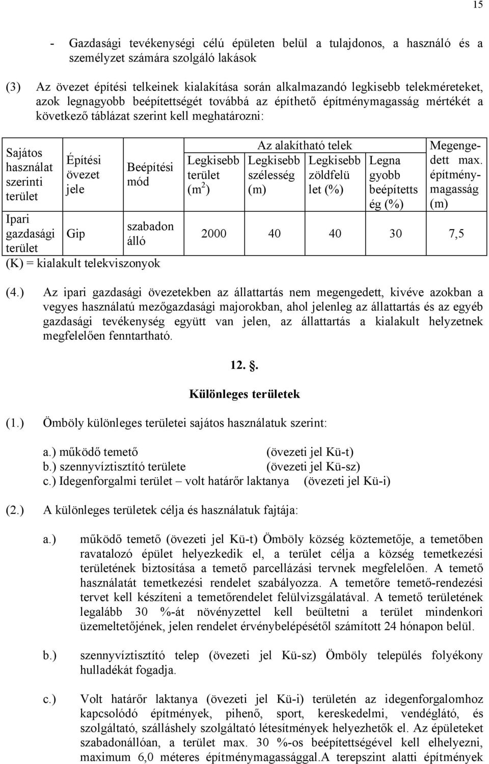 . Különleges területek ( ) j ) ű ᔗ唗 ᔗ唗 ( j ) ) ( j ) c ) I f ᔗ唗 ( j ) ( ) A