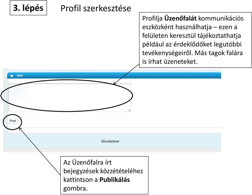 érdeklődőket legutóbbi tevékenységeiről.