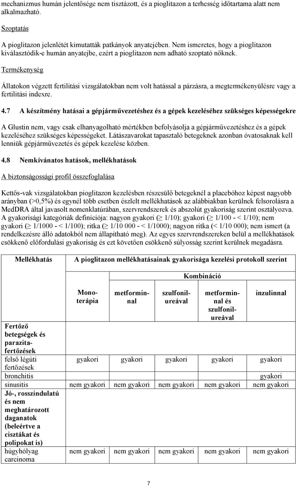 Termékenység Állatokon végzett fertilitási vizsgálatokban nem volt hatással a párzásra, a megtermékenyülésre vagy a fertilitási indexre. 4.