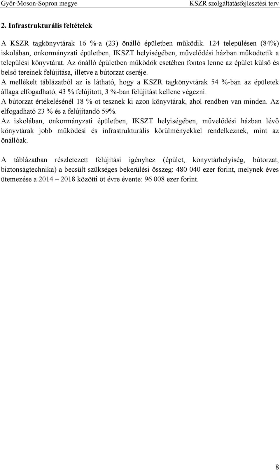 A mék ábázbó z is áhó, hogy KSZR gköyvárk 54 %-b z épük ág fogdhó, 43 % fújío, 3 %-b fújíás k végzi. A búorz érékéséé 18 %-o szk ki zo köyvárk, ho rdb v mid. Az fogdhó 23 % és fújídó 59%.