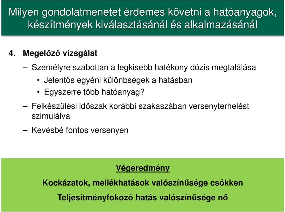 hatásban Egyszerre több hatóanyag?