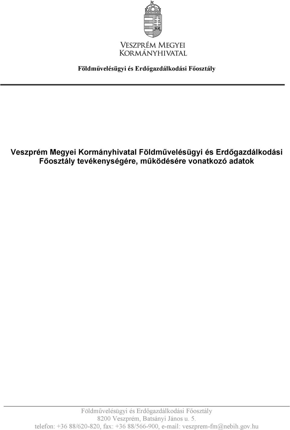 Földművelésügyi és