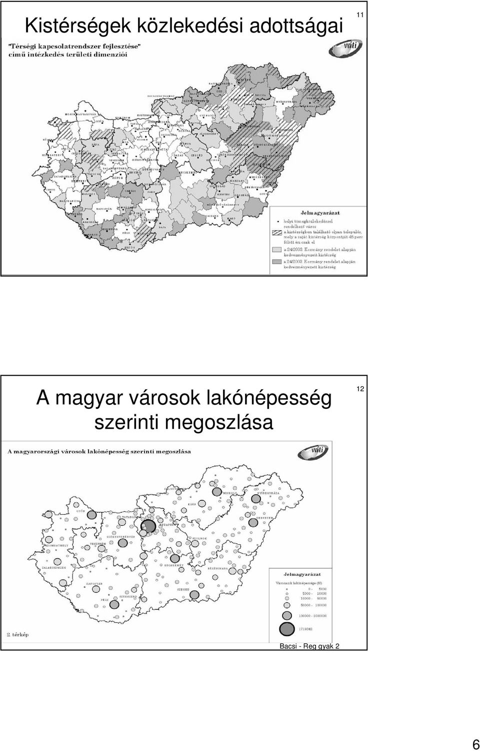 11 A magyar városok