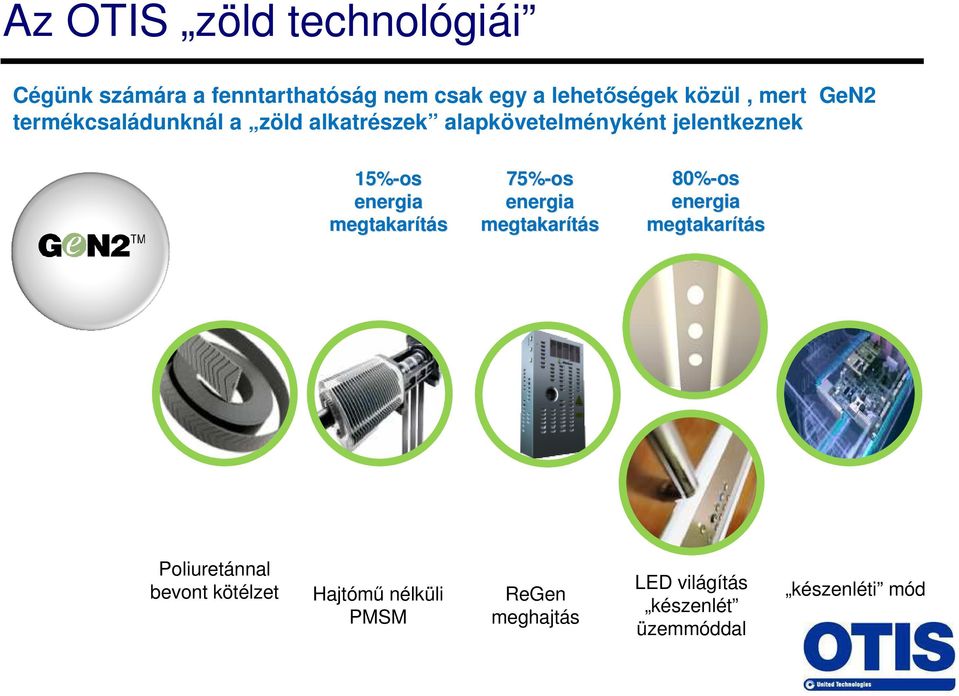 energia megtakarítás 75%-os energia megtakarítás 80%-os energia megtakarítás Poliuretánnal