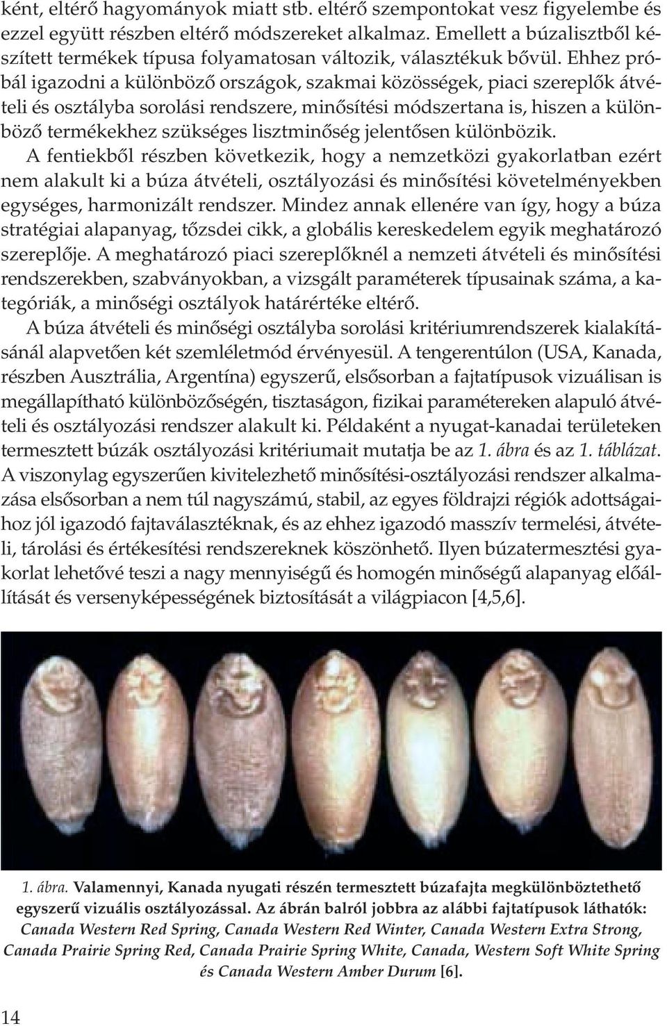 Ehhez próbál igazodni a különbözô országok, szakmai közösségek, piaci szereplôk átvételi és osztályba sorolási rendszere, minôsítési módszertana is, hiszen a különbözô termékekhez szükséges