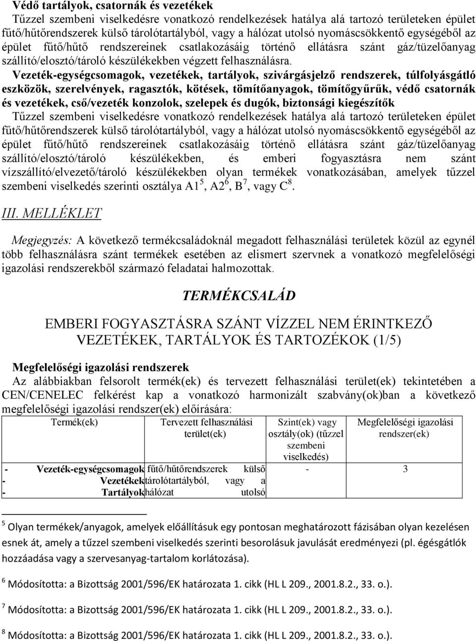 Vezeték-egységcsomagok, vezetékek, tartályok, szivárgásjelző rendszerek, túlfolyásgátló eszközök, szerelvények, ragasztók, kötések, tömítőanyagok,, védő csatornák és vezetékek, cső/vezeték konzolok,