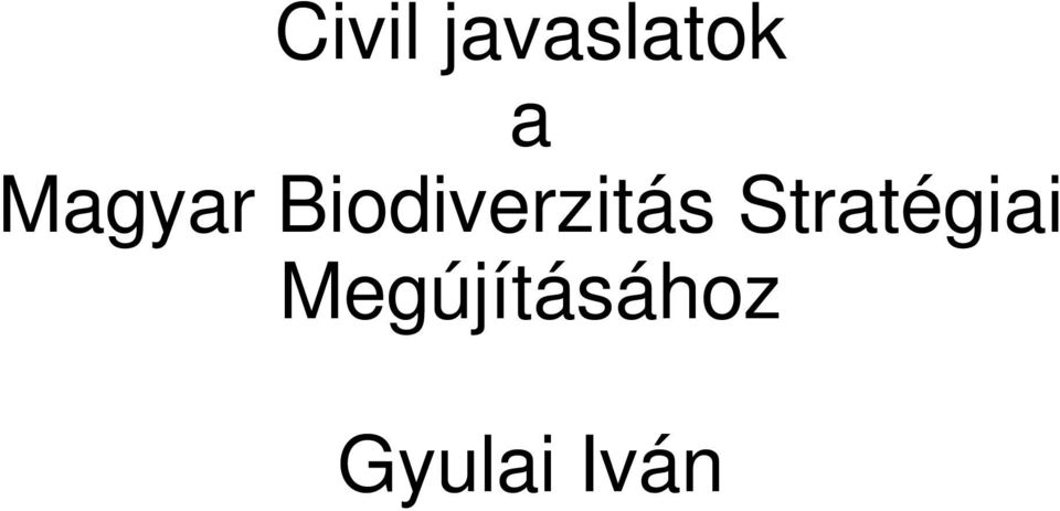 Biodiverzitás