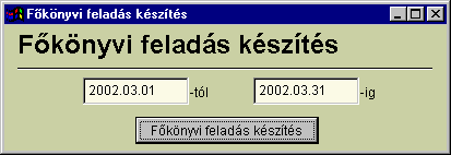 9. ábra Amennyiben hibáztunk, a rekordmozgató nyilak segítségével vagy a sorszámhoz beírva a tétel sorszámát a hibás tétel megkeresése után a Módosítás gombra kattintva az adatok változtathatók.