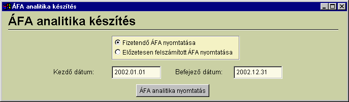 4.3.2 Bizonylat nyomtatás A kiadási és a bevételi bizonylatok nyomtathatók. Lehetőség adott, hogy több bizonylat nyomtatását is egyidejűleg kezdeményezzük. (12. ábra) 12. ábra 4.3.3 Időszaki (napi) pénztárjelentés készítés Itt tudunk Időszaki pénztárjelentést vagy napi pénztárjelentést készíteni.