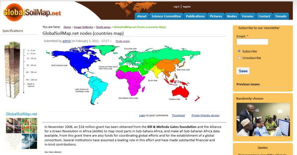 Digitális talajtérképezés A globalizációs folyamatokkal párhuzamosan