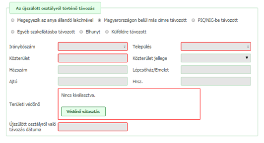 Külföldre távozott.