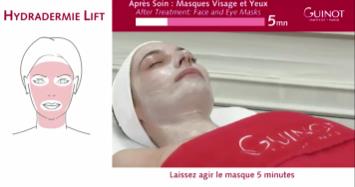 Bőr előkészítése 8 perc A Hydradermie Lift Kezelés láthatóan fiatalítja az arc vonásait 1 órás Kezelés 1.