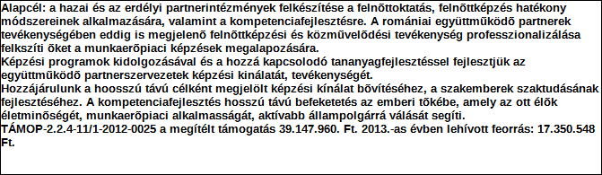 1. Szervezet azonosító adatai 1.1 Név 1.2 Székhely 4 1 0 0 Település: Házszám: Lépcsőház: Emelet: Ajtó: 3/A 1.3 Bejegyző határozat száma: 0 9. P K. 6 2 1 3 0 / 2 0 0 0 / 1 6 1.