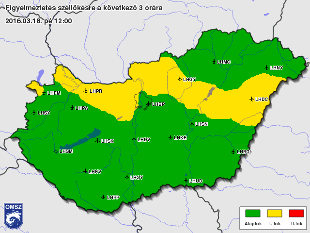 Előnyei Időjárási tájékoztató az eddig alkalmazott figyelmeztetési kritériumok térképes megjelenítése egy kép többet mond ezer szónál Közép-Európában egyedülálló, komplex rendszer win-win szituáció: