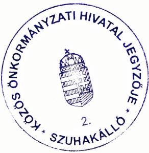 Borsod-Abaúj-Zemplén megye SZUHAKÁLLÓ község T Á R G Y S O R O Z A T : Szuhakálló Községi Önkormányzat Képviselő-testülete 2015. december 21-én megtartott rendkívüli nyílt ülésének: a.