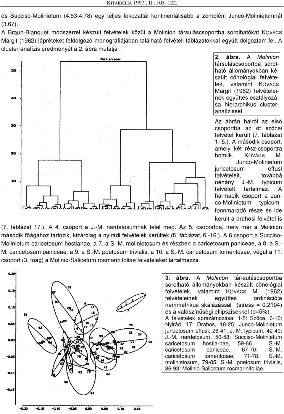 dolgoztam fel. A cluster-analízis eredményét a 2. ábra 