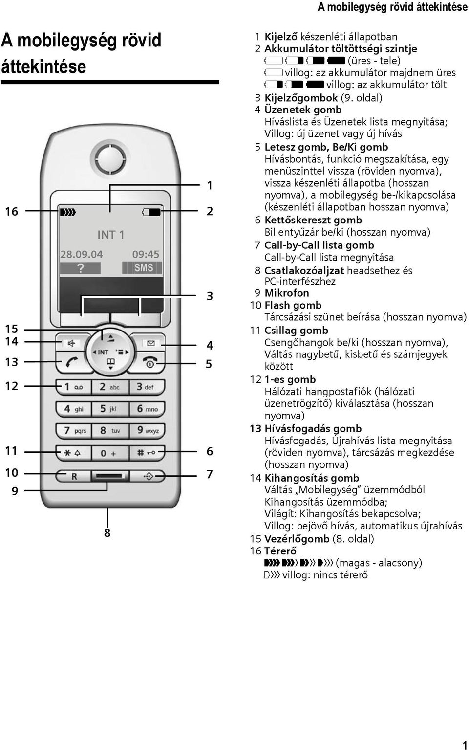 Kijelzőgombok (9.