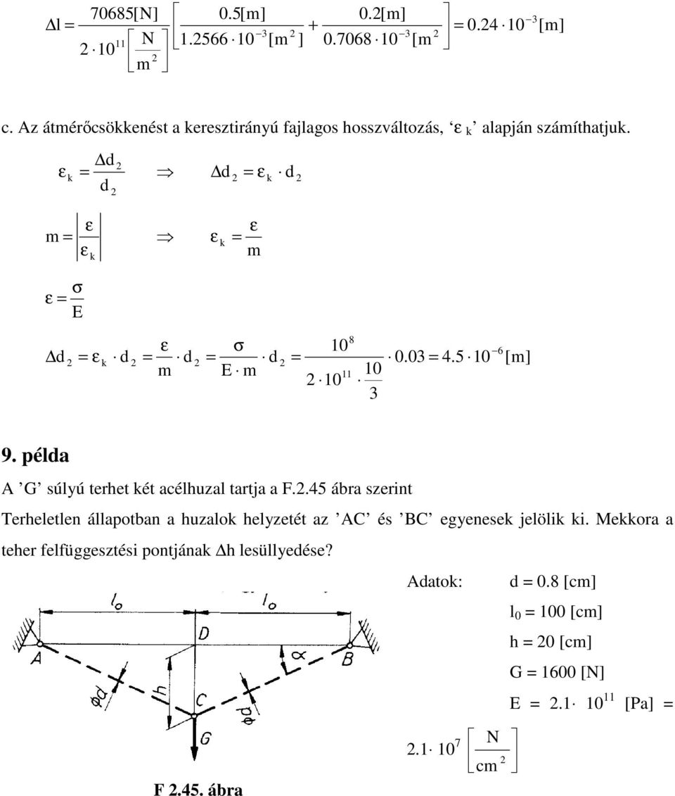 d ε d ε d d ε m ε σ ε E ε ε m d ε d ε d m σ d E m 0 0 8 0 0.0.5 0 [m 9.