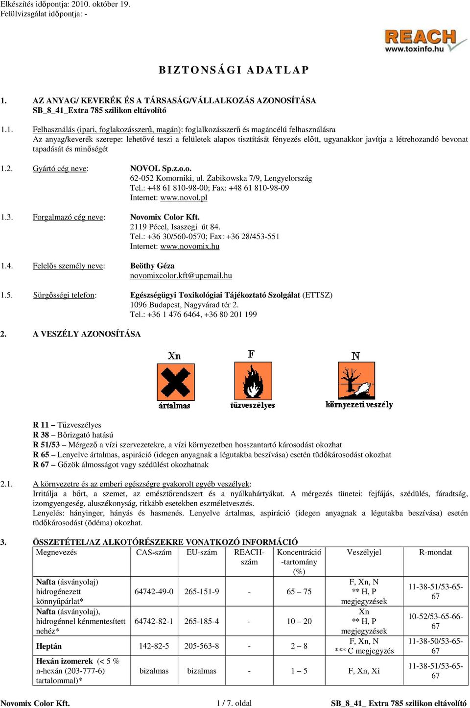 Extra 785 szilikon eltávolító 1.